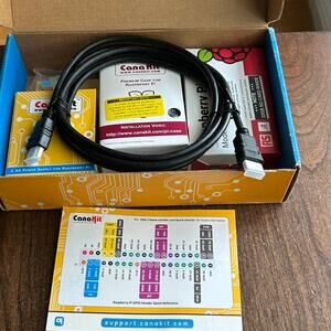 New CanaKit Raspberry Pi 3 Model B Complete Starter Kit w/ Premium Black Case